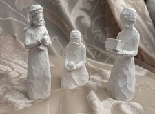 Krippenfiguren Holz Heilige Drei Könige Heilige Familie Handgemalt Holz Jesus