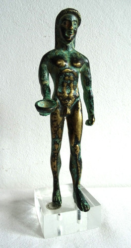 Bronze messing patiniert - bronze,