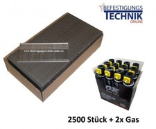 Nägel Brads 1,6x35mm + 2 Gas