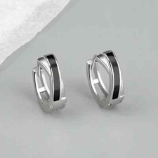 Klapp Creolen Doppelreihen