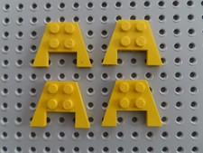 Lego 4 x Platte Flügelplatte