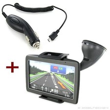 KFZ NAVI HALTERUNG + LADEKABEL passt für Garmin Nüvi 3760T 3790T Pro NEU