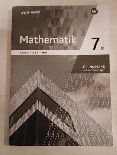 Mathematik ii iii - kl, 7