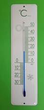Emaille - Thermometer, außen