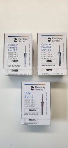 Cerec cylinder pointed - bur, 12s