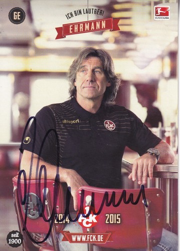 Autogramm gerald ehrmann 1 - autogramm,