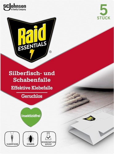 Raid silberfisch schabenfalle - raid,