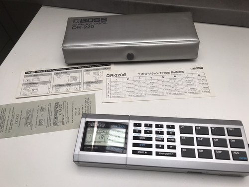Boss 220e rhythm - dr-220e,