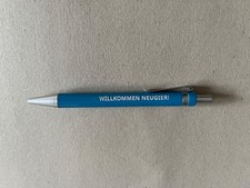 BUNDESWEHR KUGELSCHREIBER, (HELLBLAU), AUS SAMMLUNG -