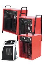 Heizlüfter Elektroheizer Schnellheizer Heizgerät Bauheizer 2kW 5kW 9kW 15kW