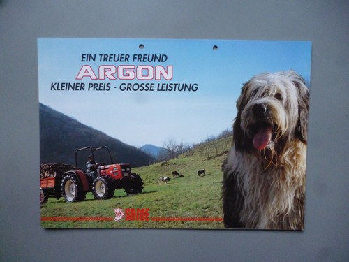 Same argon traktor - argon, orig