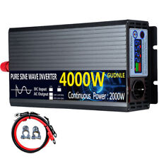 3000W-8000W Reiner Sinus-Wechselrichter 12V 24V 230V Spannungswandler Inverter