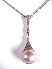 Jugendstil Collier Gold