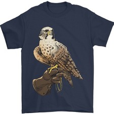 Ein Falcon Falknerei Herren T-Shirt 100% Baumwolle