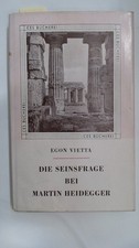 Die Seinsfrage bei Martin Heidegger. Mit einem Vorwort des Verlags. - (=CES-Büch