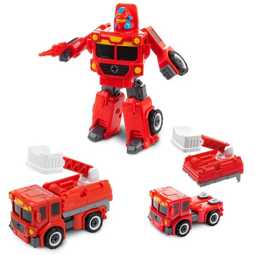 Verwandlungs roboter feuerwehr - roboter,