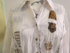 Leichte transp crash bluse - crash, -bluse
