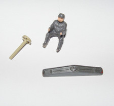 HO Wiking Bus Ersatzteil MB Grill Traktor Fahrer Plastik Lenkrad Modellauto Teil