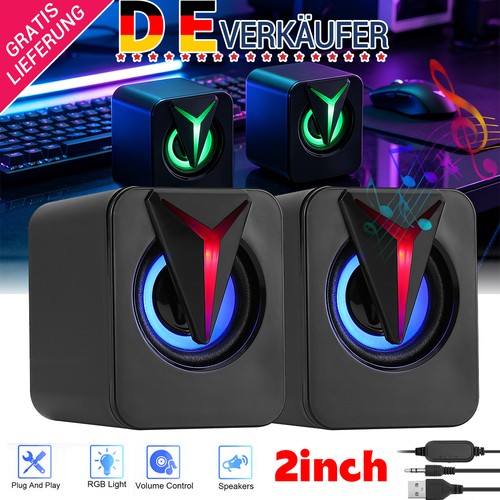 Lautsprecher mini rgb - pc,