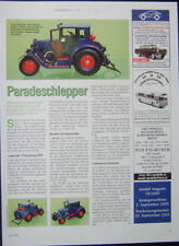 LANZ EILBULLDOG HR9 TRECKER in 1-18 von Schuco...ein Modellbericht   #0509m