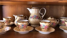 Kaffeeservice vergoldet alt - kaffeeservice,