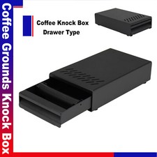 Schublade Kaffee-Knock-Box Kaffeesatzbehälter Espresso Abklopfbehälter Minigröße