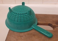 Tupperware D12 Saladin 2149A Standsieb Sieb Durchschlag Abtropfsieb Ø23 Vintage