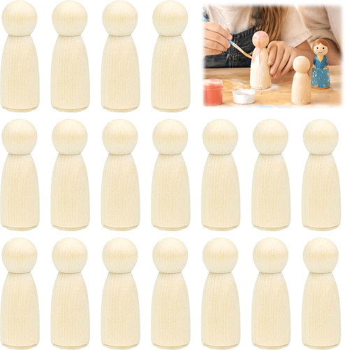Holzfiguren set zum bemalen - set,