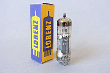 1 x  NOS EL41, LORENZ, MADE BY PHILIPS GROUP, TESTED TUBE, OWN BOX