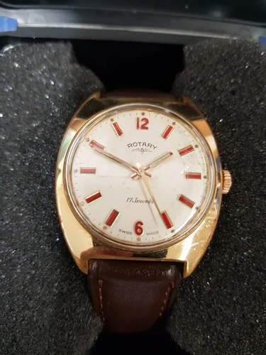 Rotary jewels vintage uhr - 17,