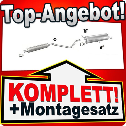 Auspuff für citroen 2 - auspuff,