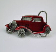 Hot Rod Belt Buckle Rockabilly