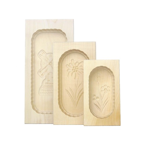 Butterformen 3er set eckig - butterformen-3er-set,,