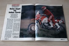 Motorrad 25/1985 BMW R 80 GS Paris-Dakar mit 70PS im Fahrbericht auf 6 Seiten