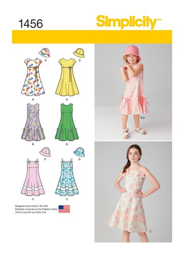 Schnittmuster kleid simplicity - schnittmuster,
