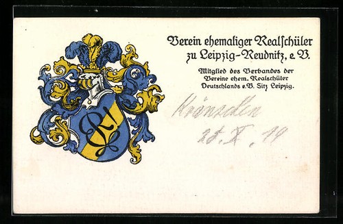 Leipzig reudnitz - ak, leipzig-reudnitz