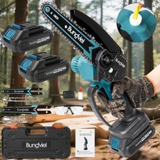 Mini Kettensäge mit Akku