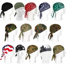 Headwrap viele Farben Army Biker Kopftuch Bandana tarn camo Rocker Tuch Mütze