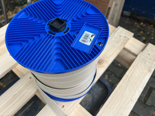 PP-Rolladengurt 23mm grau/beige UV-stabilisiert / ca. 110 m / Aktion Cont1Pal10a