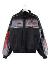 Vintage 90s Honda Kenny Racing Jacke Schwarz L Herren