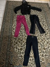 3x Reithosen Gr.160/164  und Jacke Gr. Xxs