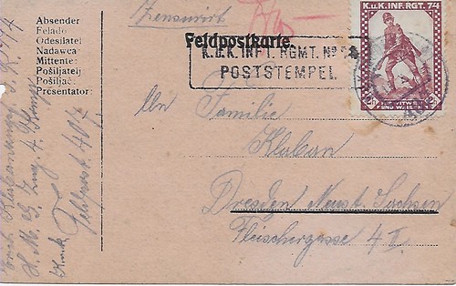 österreich 1916 feldpost - 1916:,
