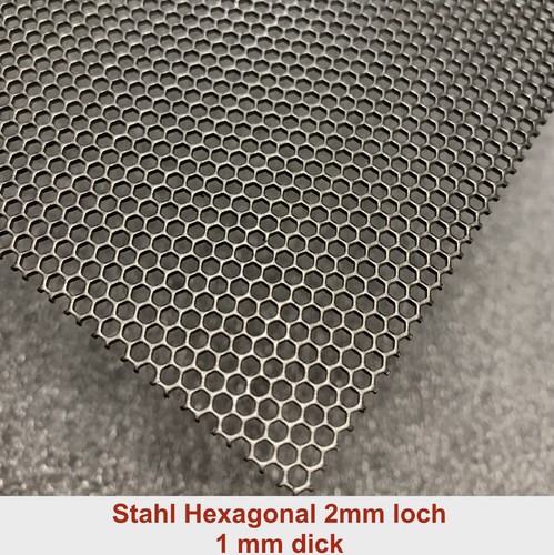 Stahl 0mm hexagonal - 1,0mm,