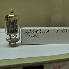 1x ECC82 12AU7 smooth  Telefunken Röhre Tube Roe-V-10 NOS Testet