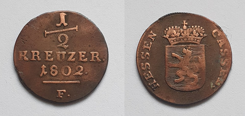 Kreuzer 1802 f - 1802, „f“