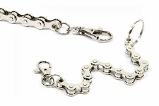 cooler Schlüsselanhänger Fahrradkette Chain Schlüssel Anhänger Mitgebsel CHROM