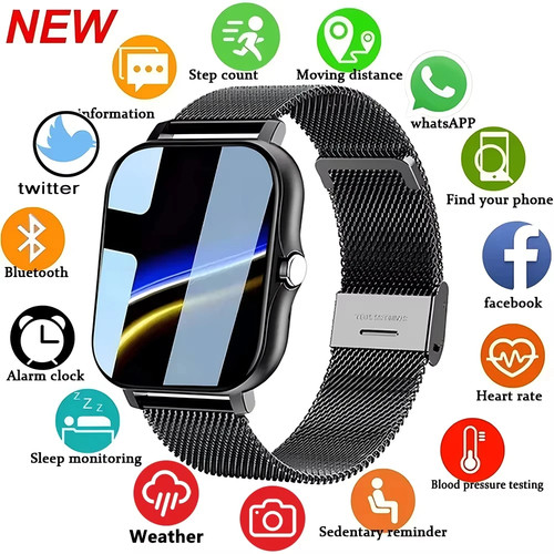 Bluetooth smartwatch herren - bluetooth,