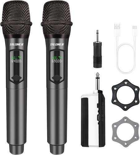 Kabelloses mikrofon dual set - kabelloses,