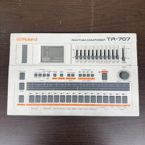 Vintage roland 707 rhythm - roland, tr-707
