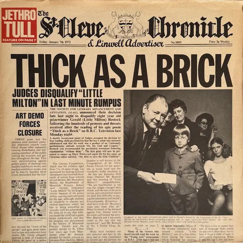 Jethro tull thick - jethro, brick